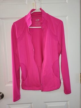 (S) ACX Electric Hot Pink Active Performance Running Jacket